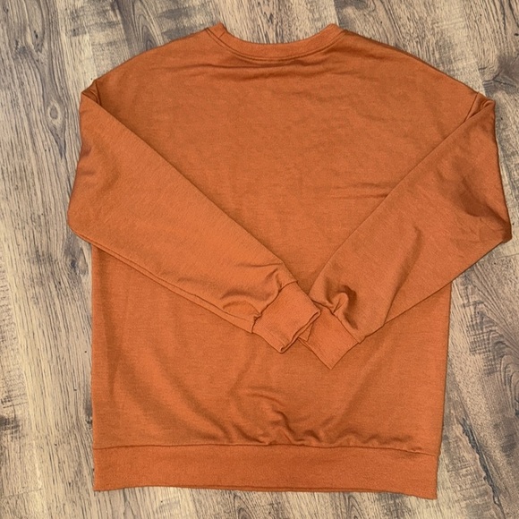 Spooky Orange Women’s Sweater - Picture 4 of 4